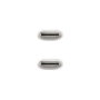 NANO CABLE Cable USB-C a USB-C 2.0, 60W, 2m, Blanco